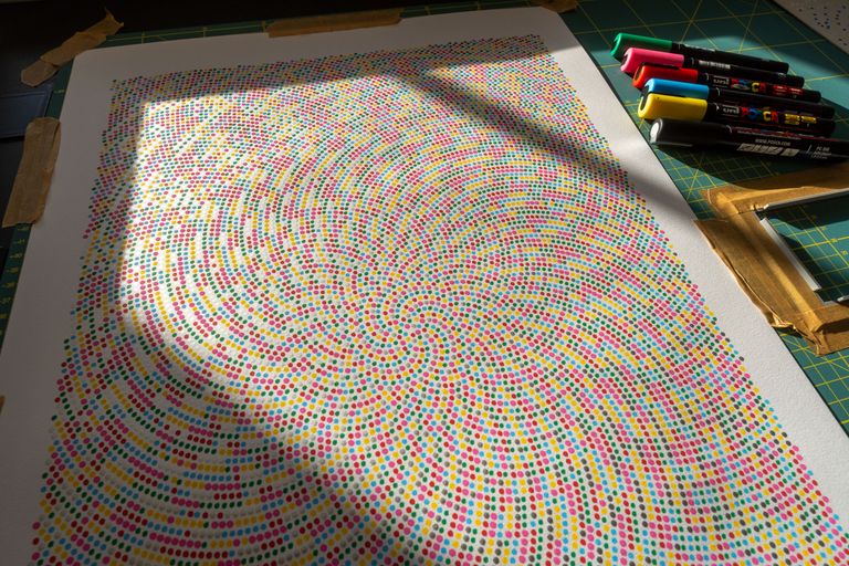 Artwork from project The Drawing Machine